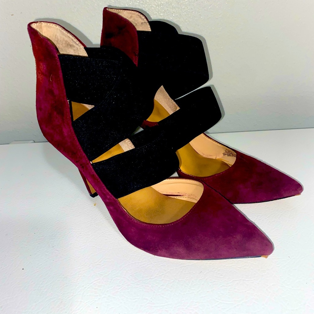 Rich purple heels